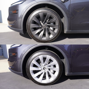 TESPLUS 20'' Helix 2.0 Style Wheel Cover For Model Y Juniper
