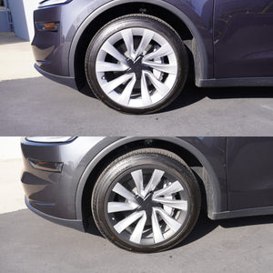 TESPLUS 20'' Helix 2.0 Rim Protector - Black for Model Y Juniper