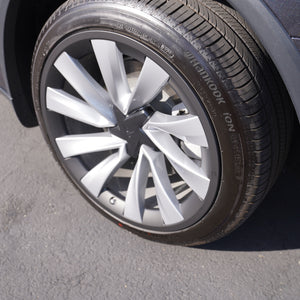 TESPLUS 20'' Helix 2.0 Rim Protector - Black for Model Y Juniper