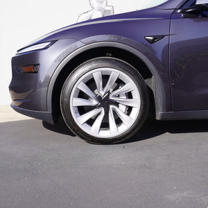 TESPLUS 20'' Helix 2.0 Rim Protector - Silver for Model Y Juniper