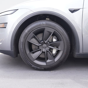 TESPLUS 19'' WARP Style Wheel Cover Black For Model Y Juniper