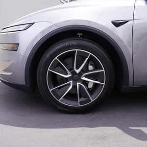 TESPLUS 19'' WARP Style Wheel Cover Silver For Model Y Juniper