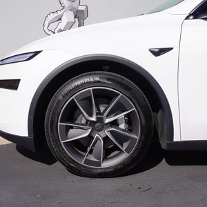 TESPLUS 19'' WARP Style Wheel Cover Silver For Model Y Juniper