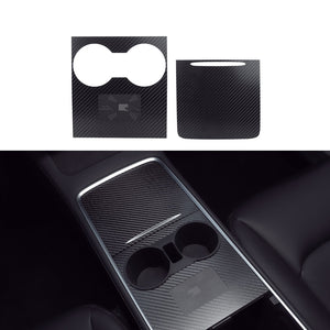 Real Carbon Fiber Center Console Cover