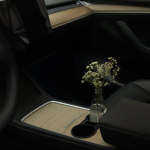 Wood Center Console Cover
