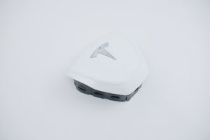 Tesplus Yoke Style Steering Wheel - White Nappa Leather