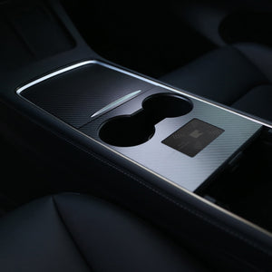 Real Carbon Fiber Center Console Cover