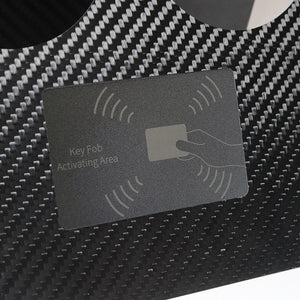 Real Carbon Fiber Center Console Cover