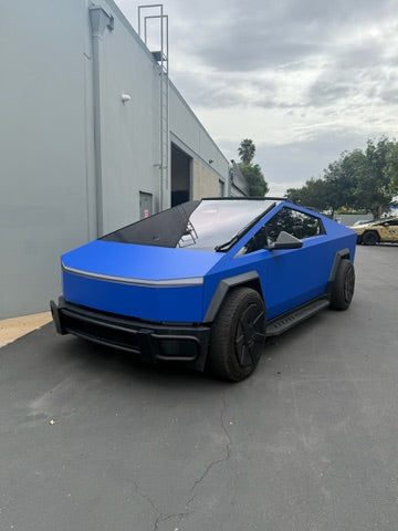 Cybertruck · Ultra Matte Oriental Blue