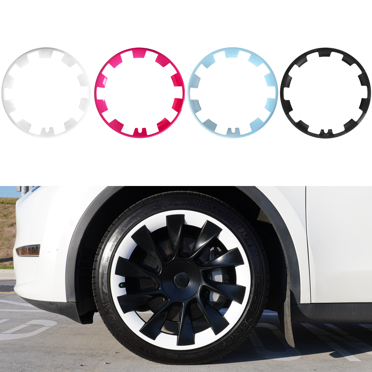 Tesla wheel accessories deals