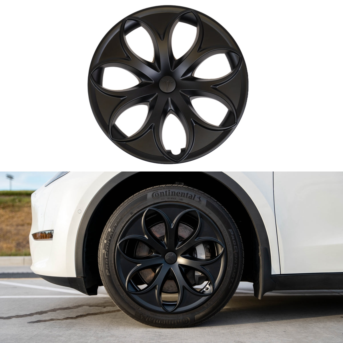 TESPLUS 19'' Romeo Style Wheel Cover for Model Y