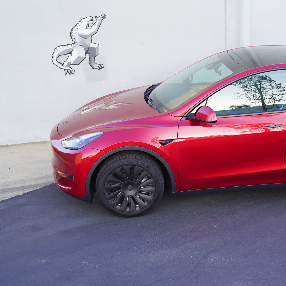 TESPLUS 19''  Crossflow Style Wheel Cover for Model Y