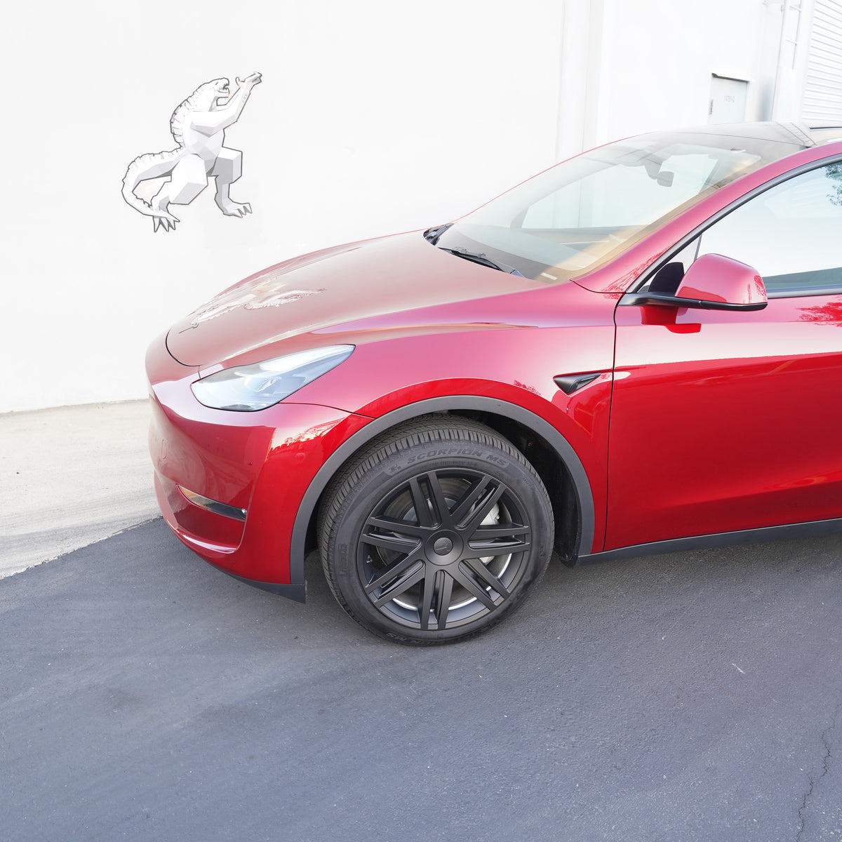 TESPLUS 19'' Star Style Wheel Cover for Model Y
