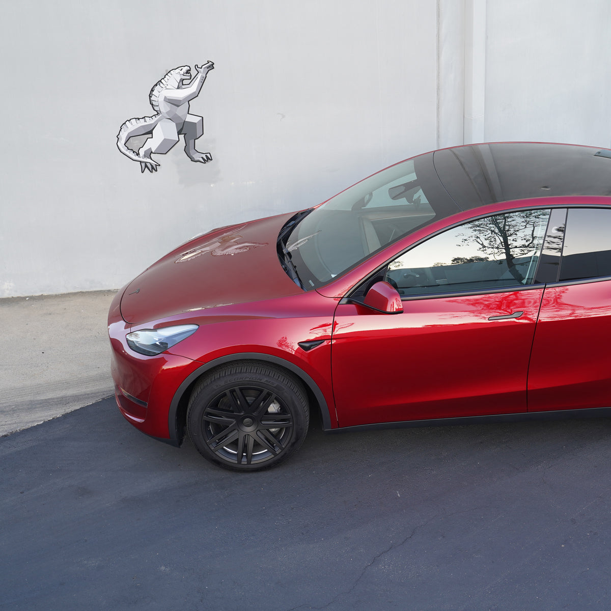 TESPLUS 19'' Star Style Wheel Cover for Model Y
