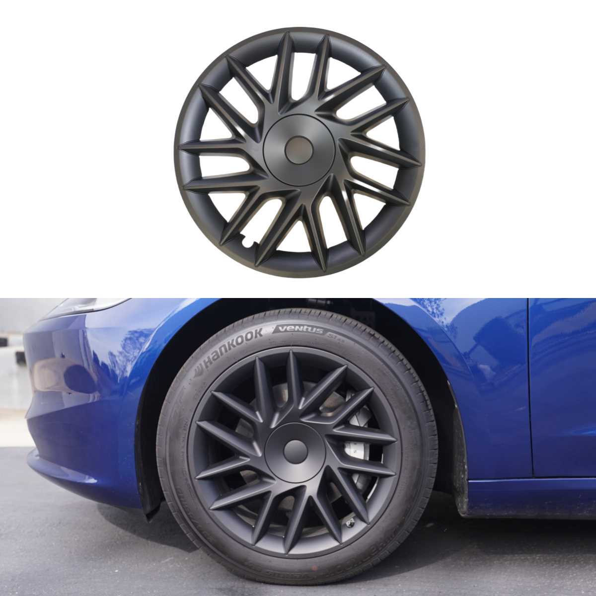 TESPLUS 18'' Original Style Wheel Cover for Model 3