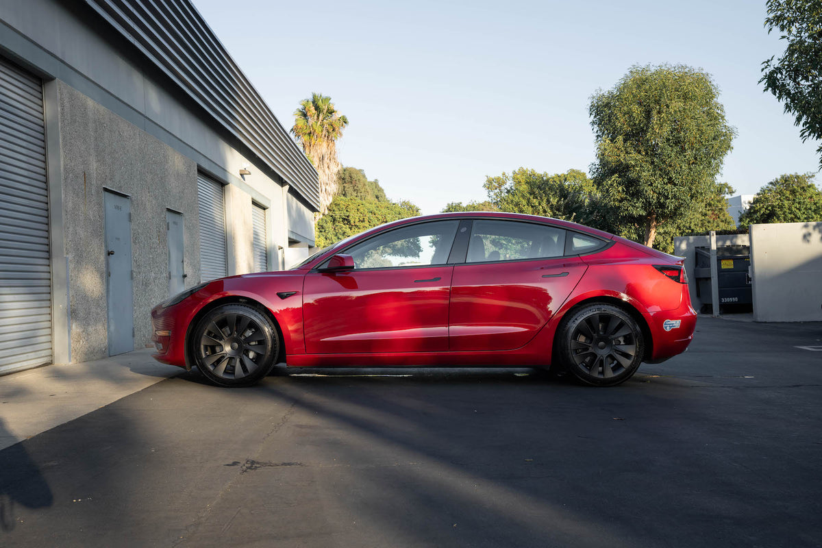 TESPLUS 18'' Induction Style Wheel Cover for Model 3