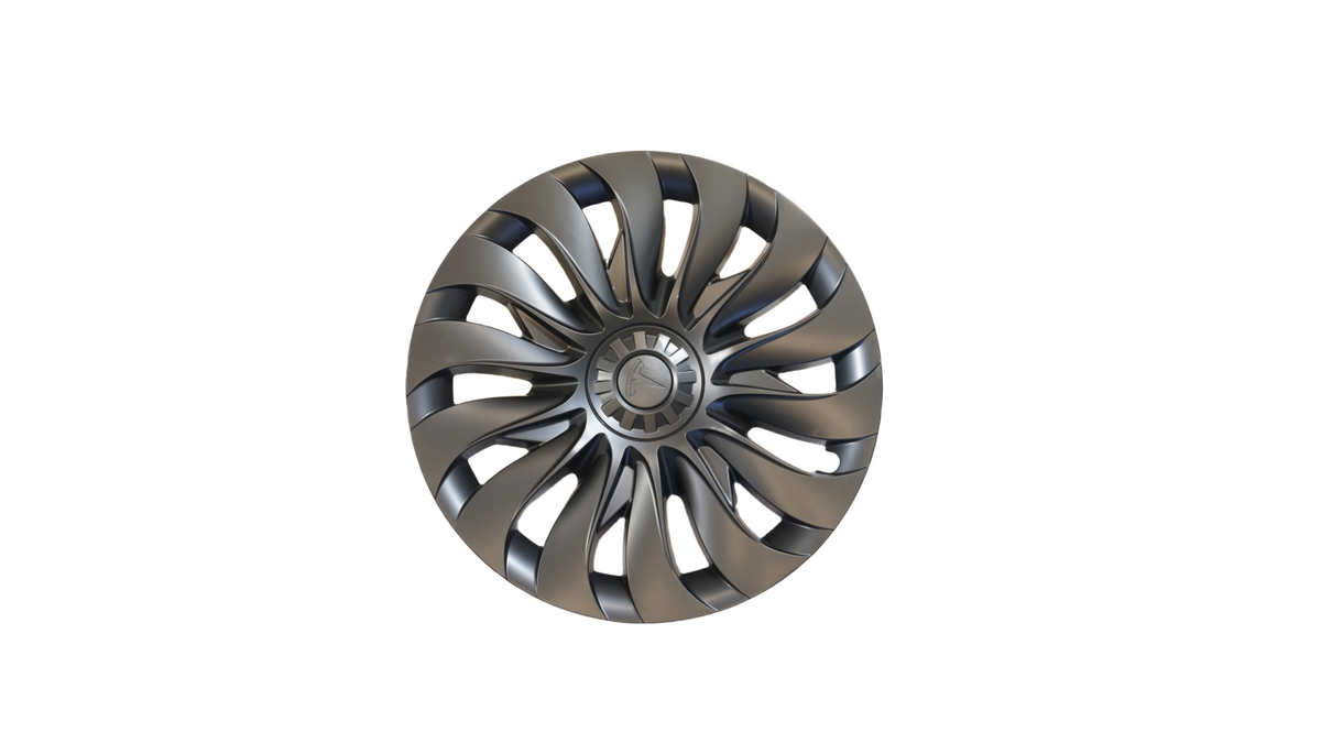 TESPLUS 18'' Hurricane Style Wheel Cover for Model 3