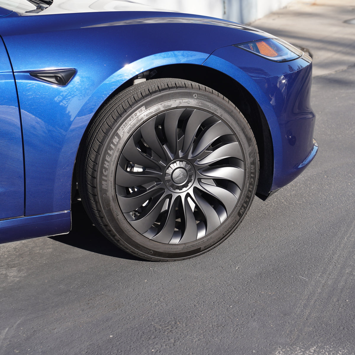 TESPLUS 18'' Hurricane Style Wheel Cover for Model 3