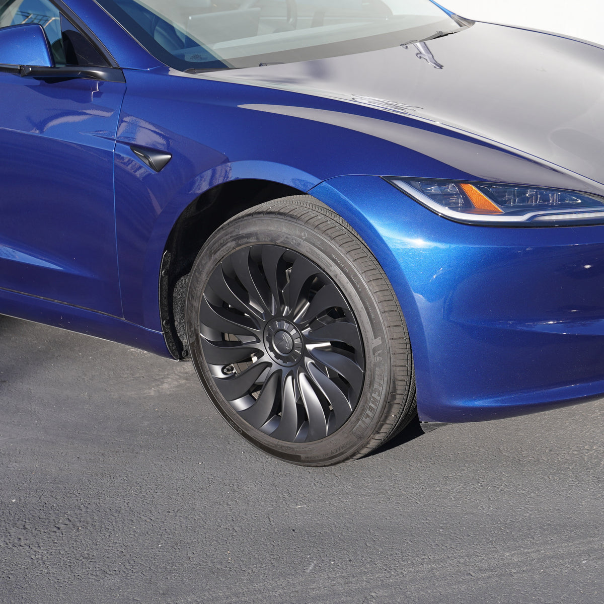 TESPLUS 18'' Hurricane Style Wheel Cover for Model 3