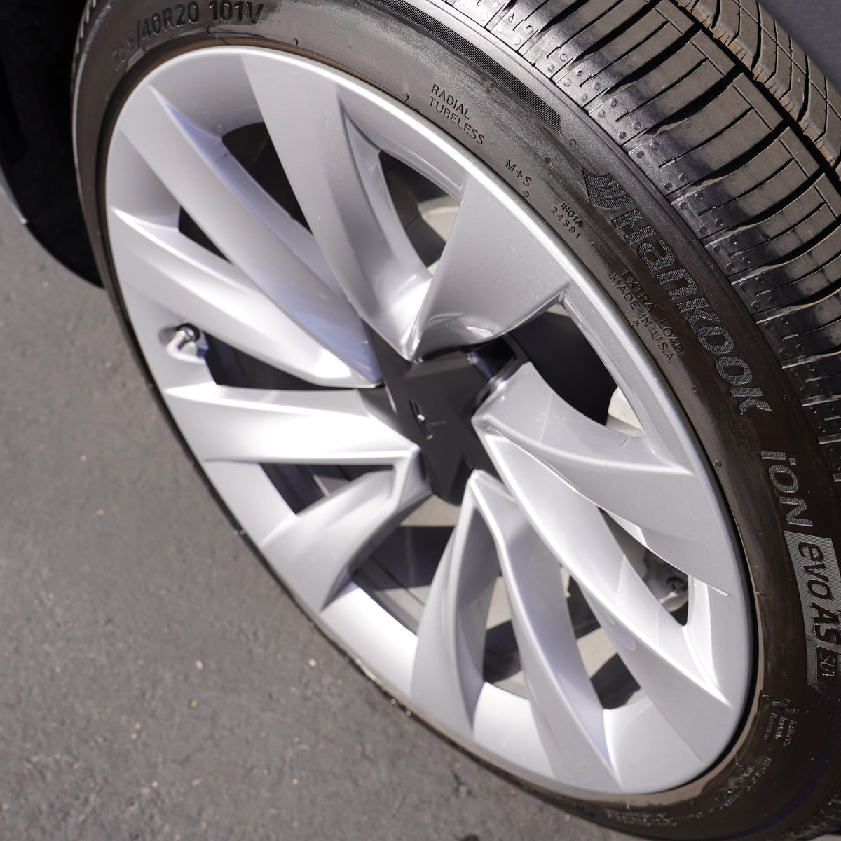 TESPLUS 20'' Helix 2.0 Rim Protector - Black for Model Y Juniper