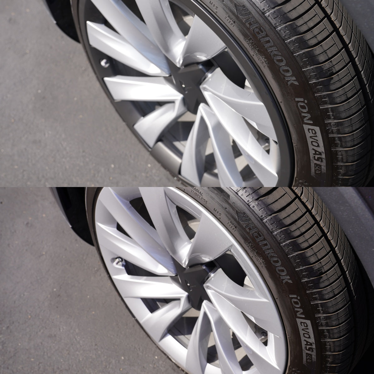 TESPLUS 20'' Helix 2.0 Rim Protector - Black for Model Y Juniper