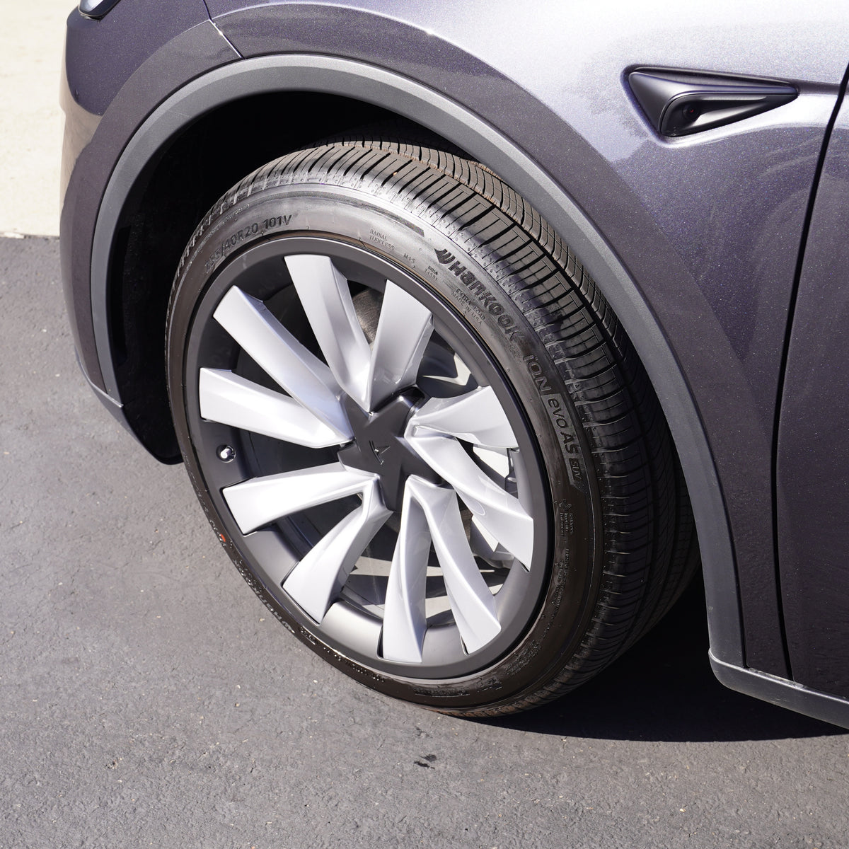 TESPLUS 20'' Helix 2.0 Rim Protector - Black for Model Y Juniper