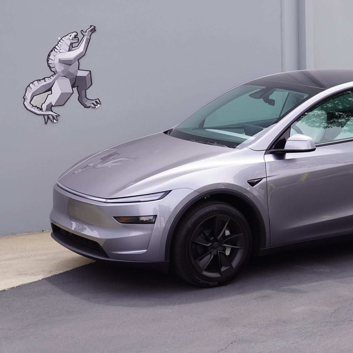 TESPLUS 19'' WARP Style Wheel Cover Black For Model Y Juniper