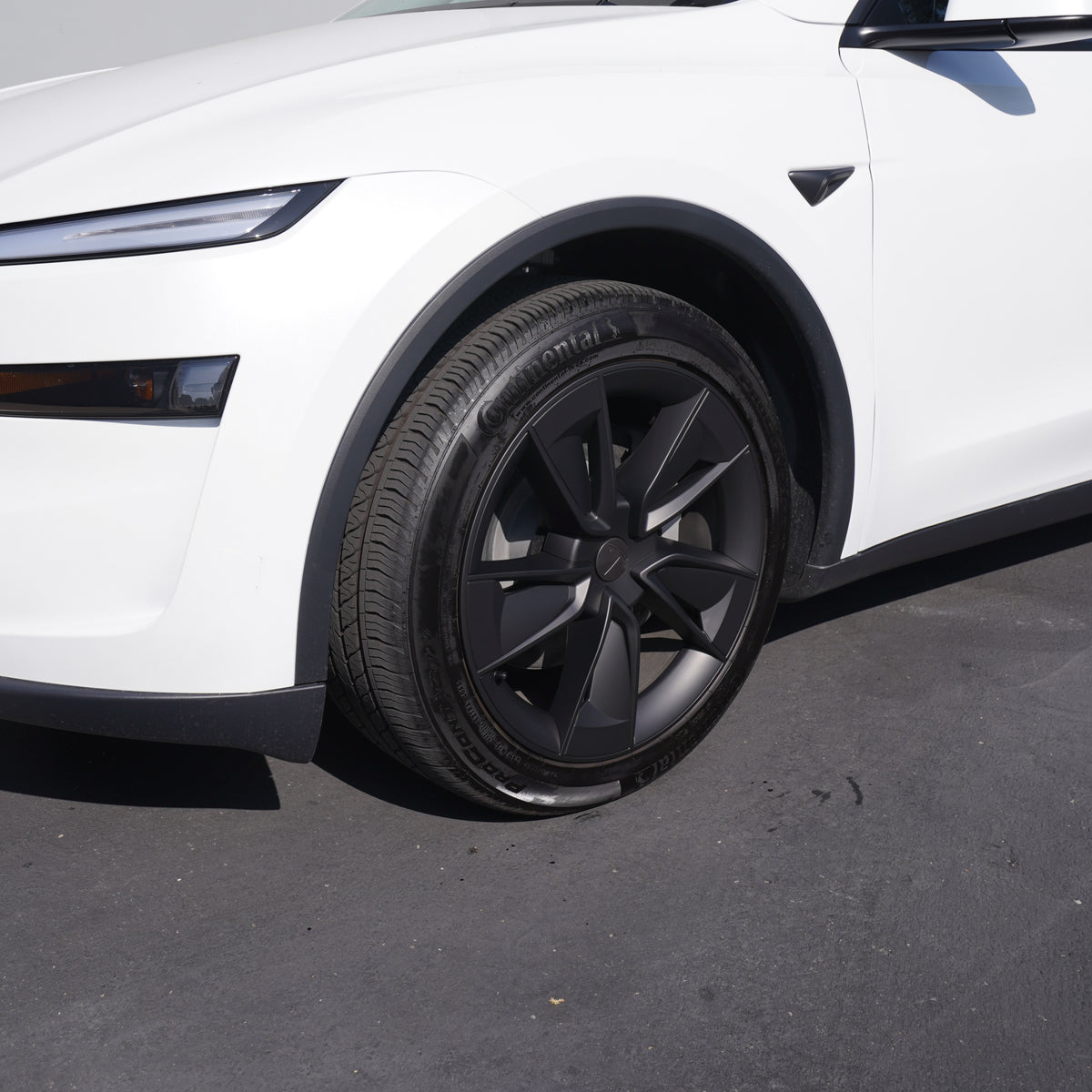 TESPLUS 19'' WARP Style Wheel Cover Black For Model Y Juniper