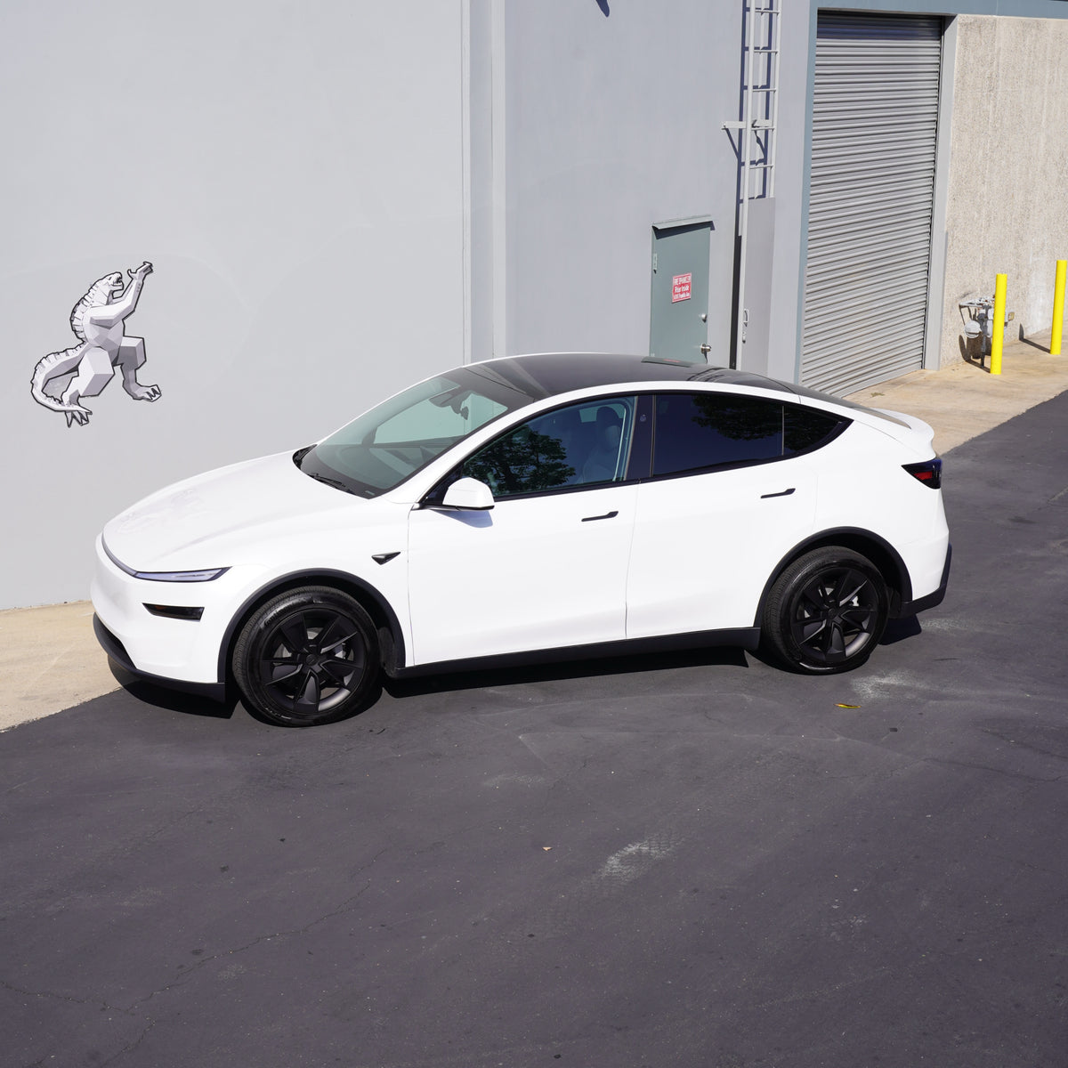 TESPLUS 19'' WARP Style Wheel Cover Black For Model Y Juniper