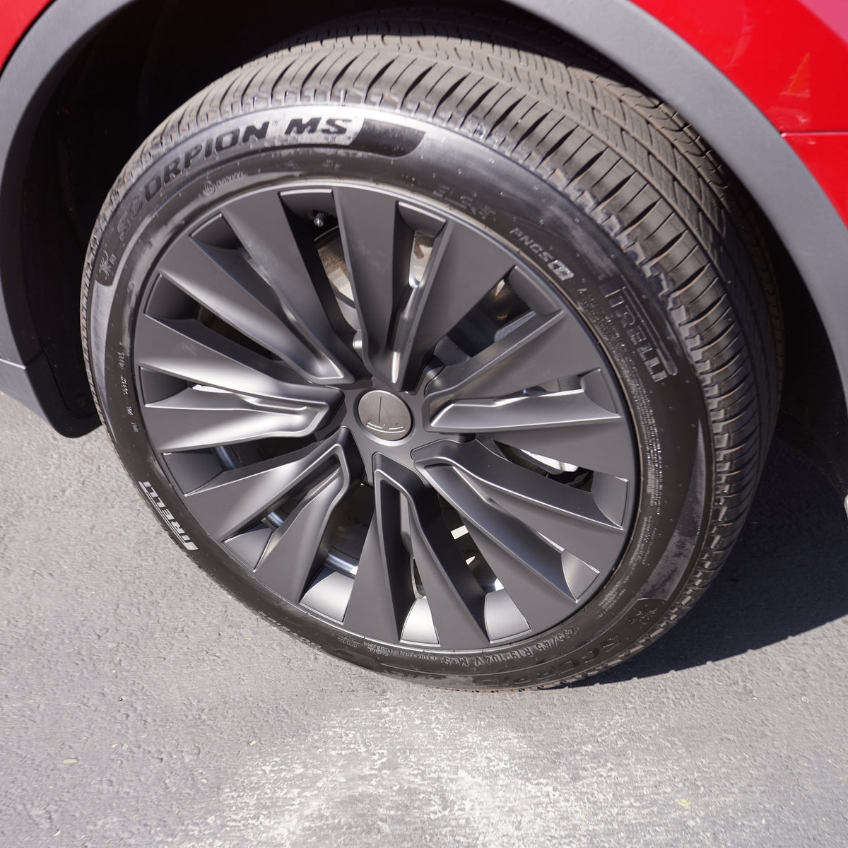 TESPLUS 19'' Nova Style Wheel Cover Black For Model Y