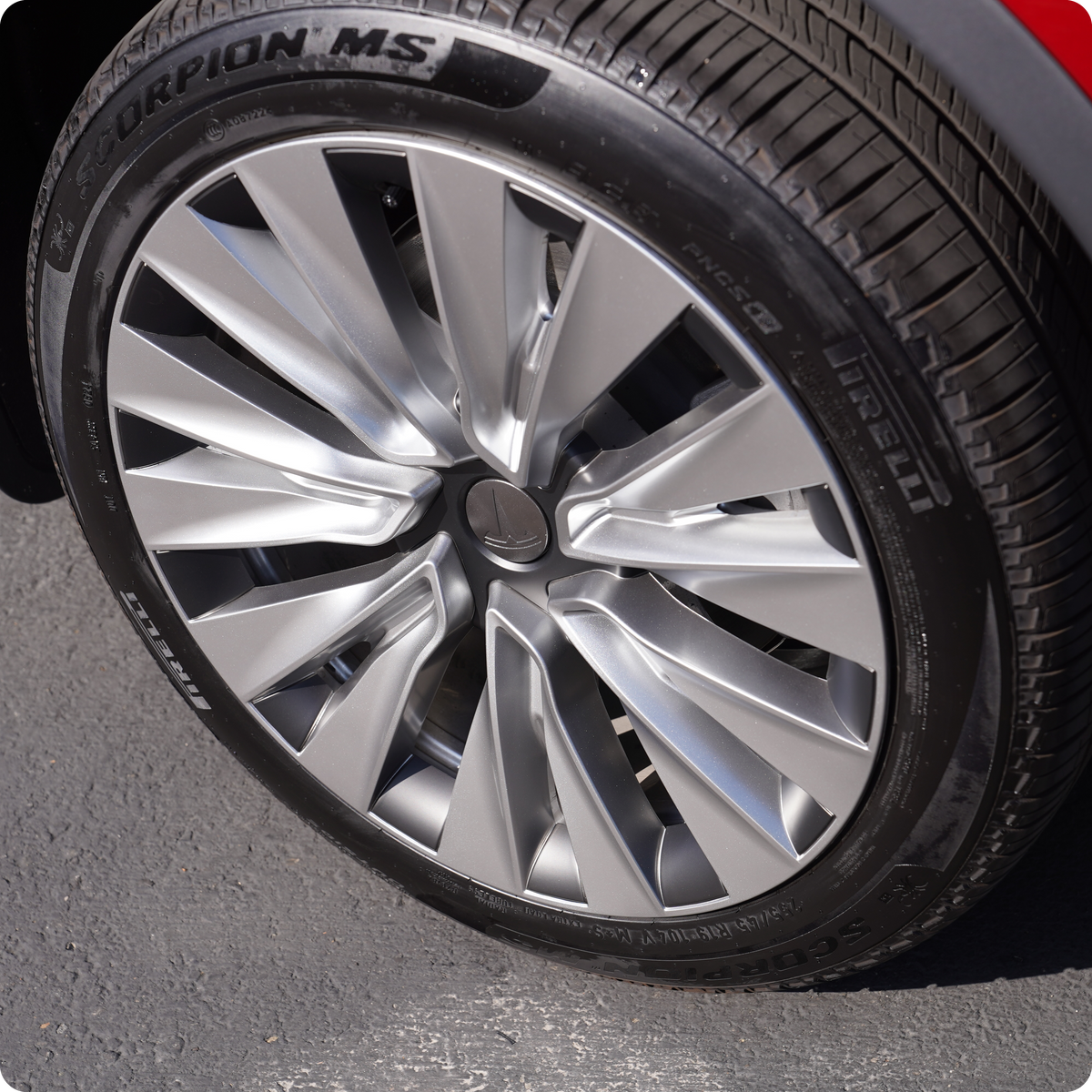 TESPLUS 19'' Nova Style Wheel Cover Silver For Model Y