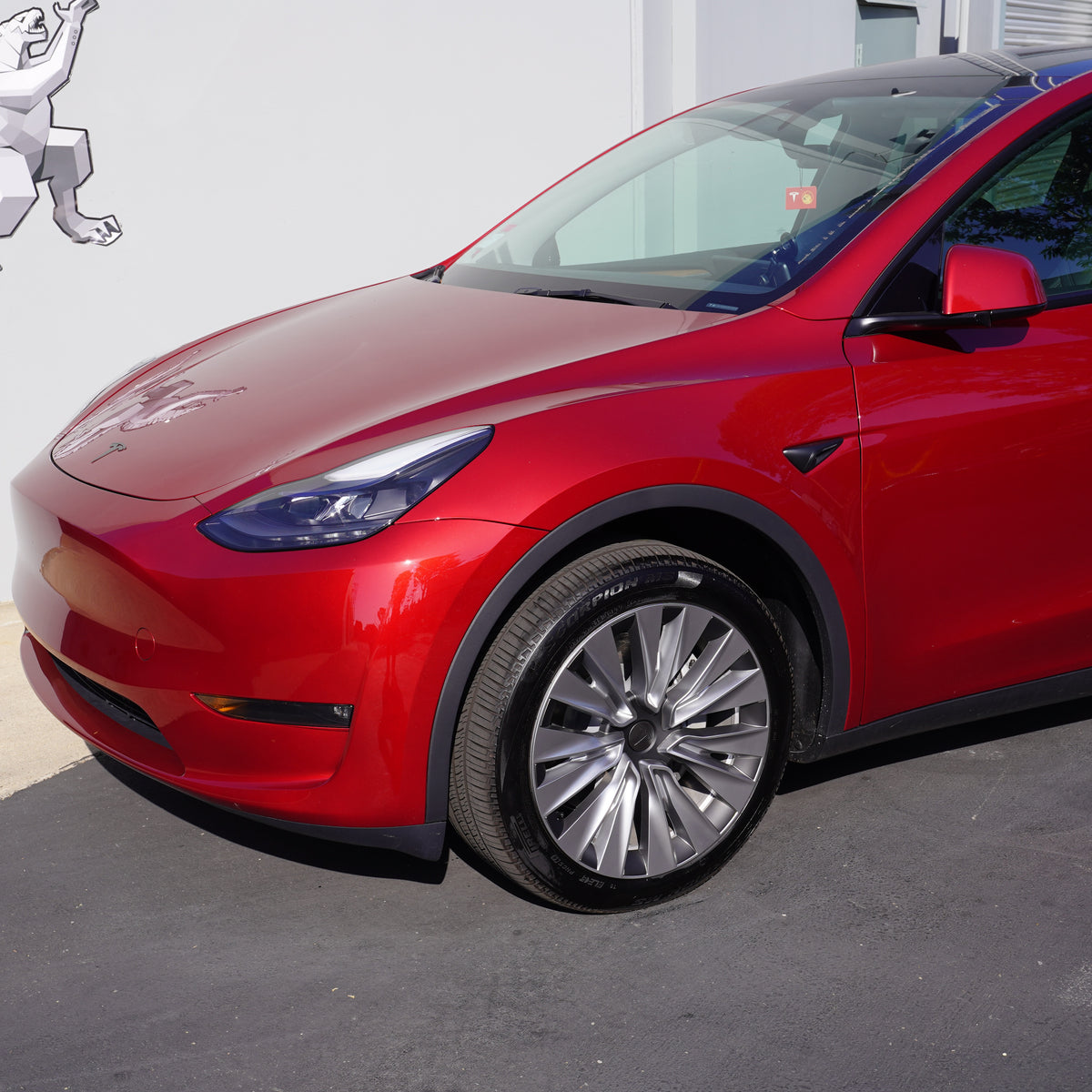 TESPLUS 19'' Nova Style Wheel Cover Silver For Model Y