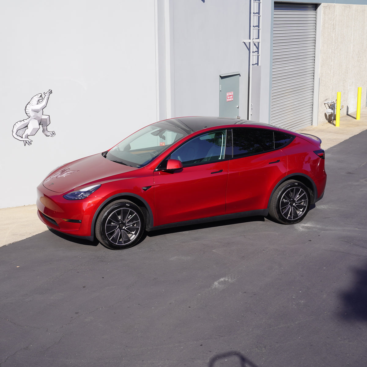 TESPLUS 19'' WARP STYLE WHEEL COVER Silver FOR MODEL Y