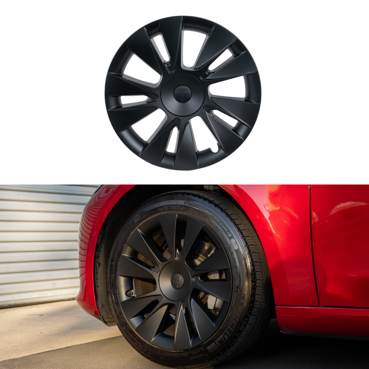 Induction wheels online on model 3