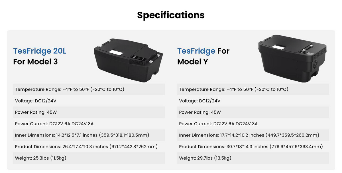 TESPLUS x DoHome Subtrunk Portable Refrigerator