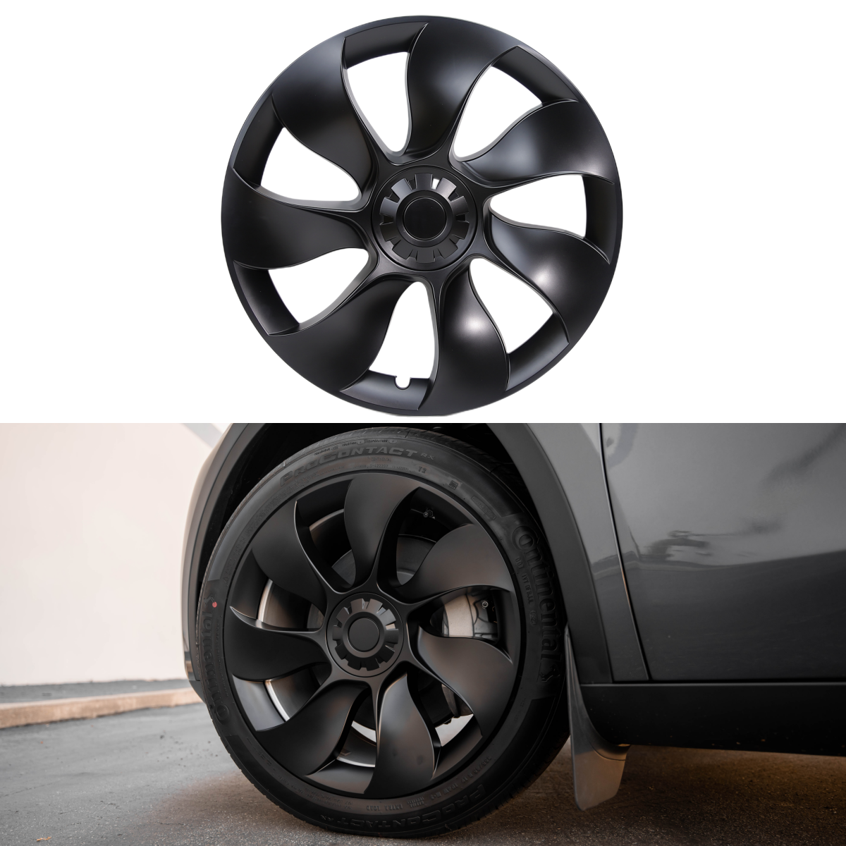 TESPLUS 19'' Überturbine Style Wheel Cover for Model Y