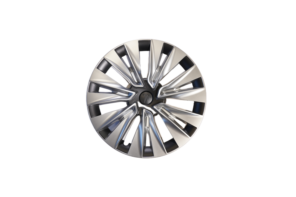 TESPLUS 19'' Nova Style Wheel Cover Silver For Model Y