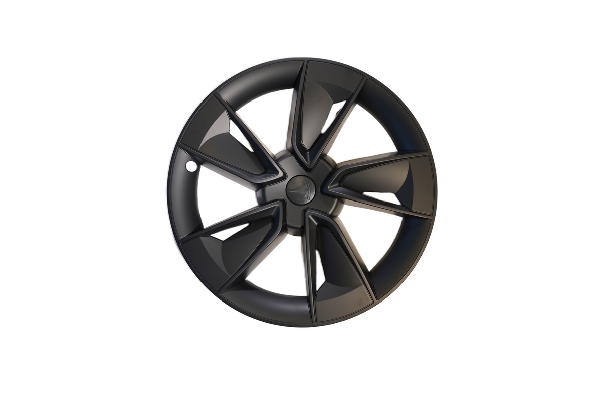 TESPLUS 19'' WARP Style Wheel Cover Black For Model Y Juniper