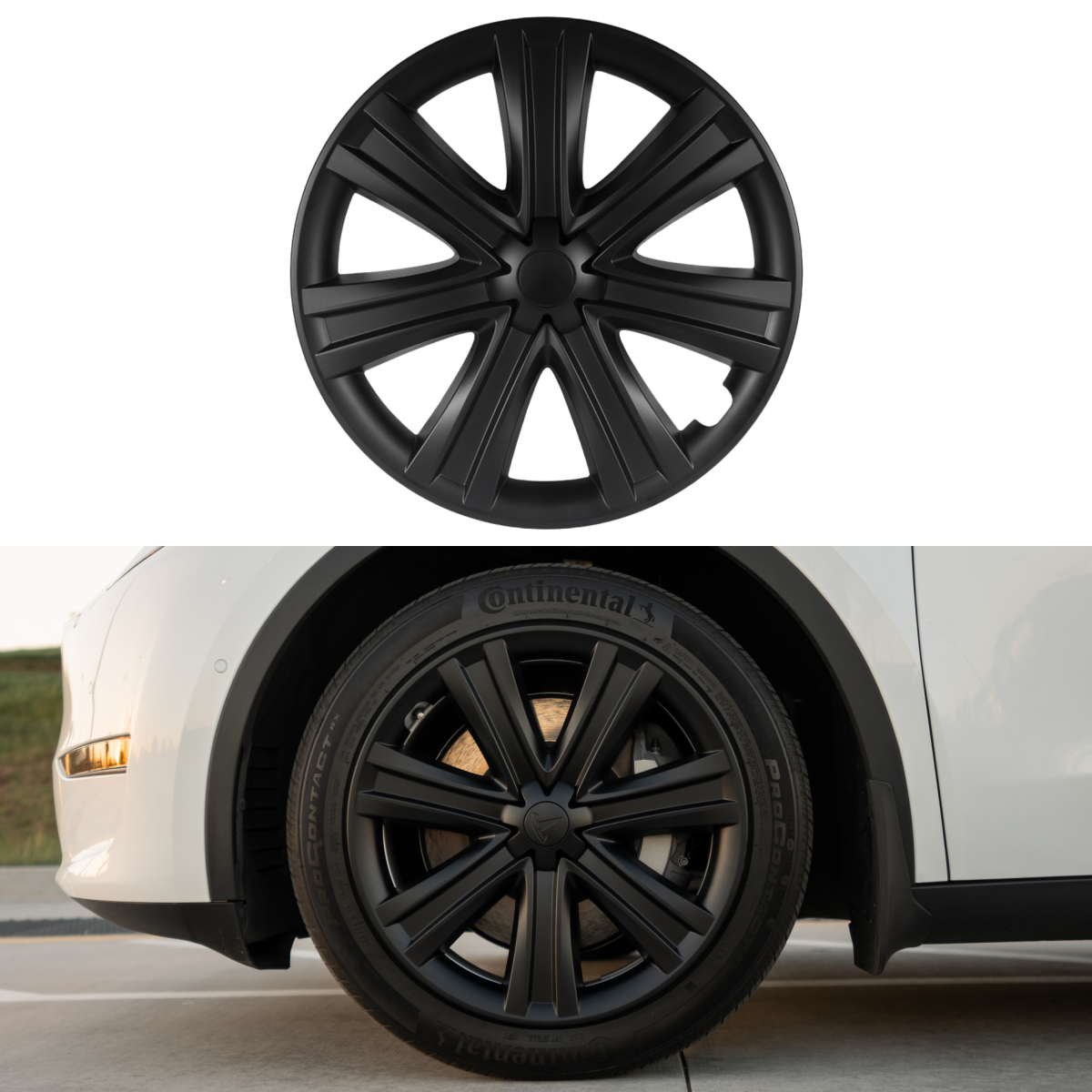 TESPLUS 19'' Arachnid Style Wheel Cover for Model S/Y