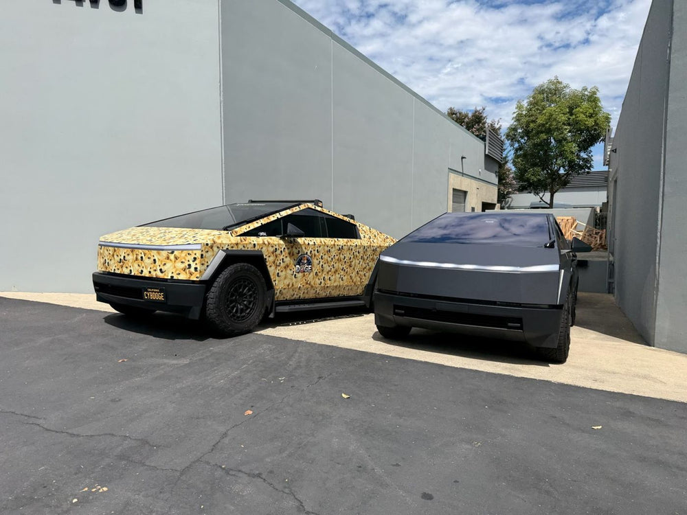 Leopard print Cybertruck