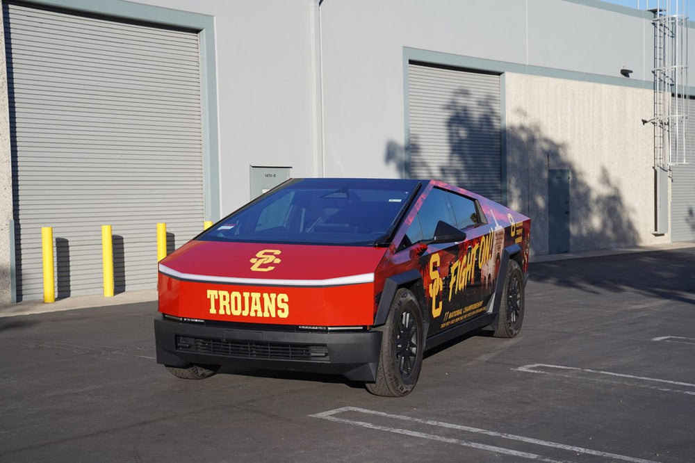 Cybertruck · USC Trojans Custom Print