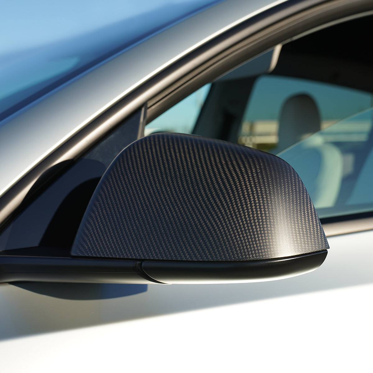 Real Carbon Fiber Rear-View Mirror Covers
