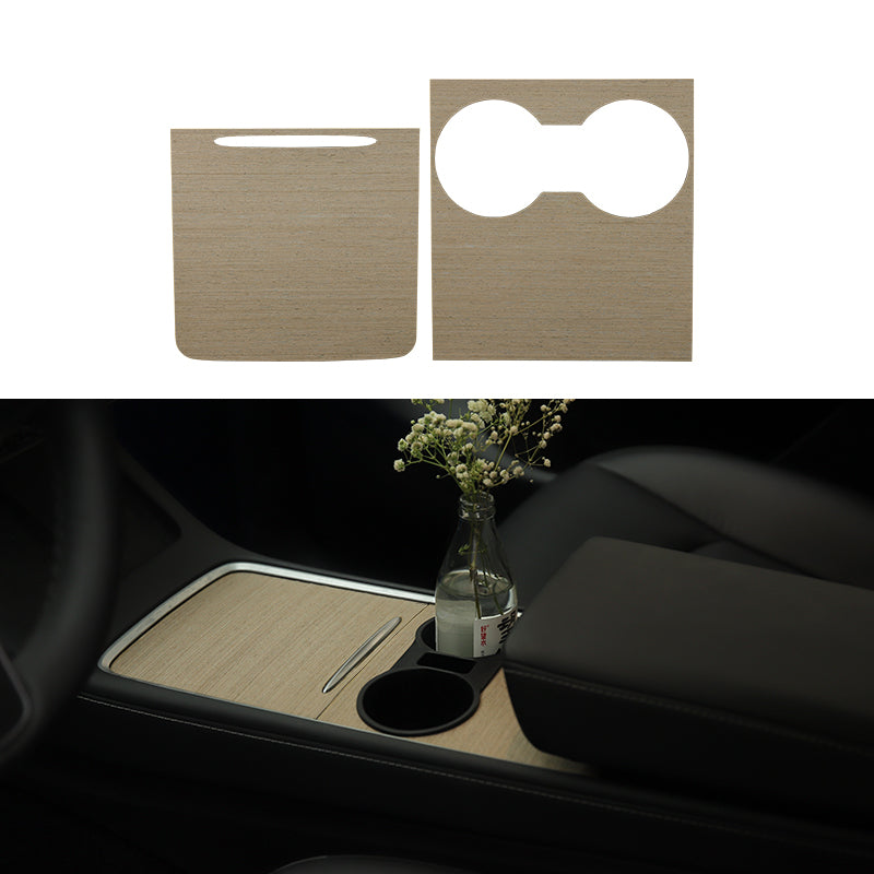 Wood Center Console Cover