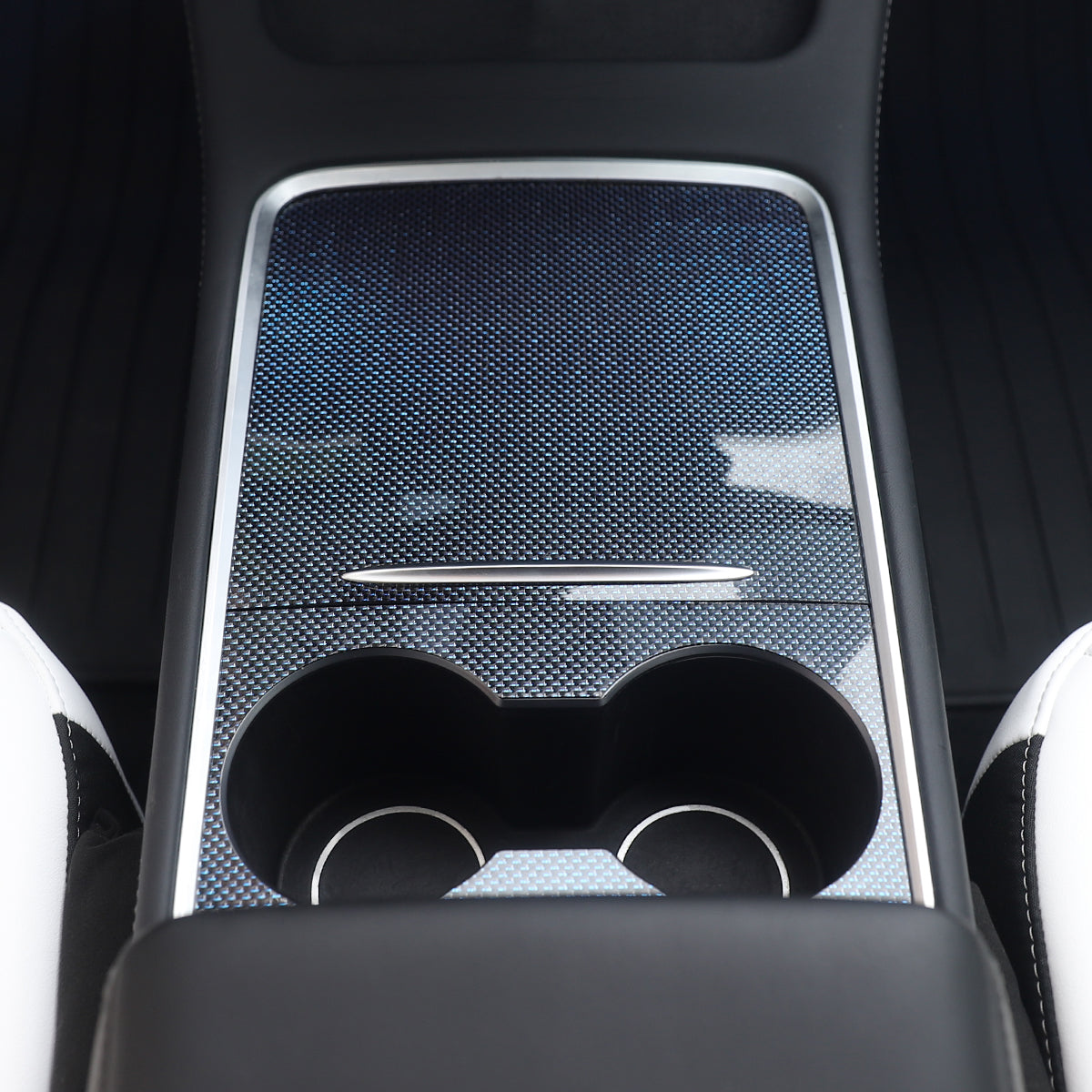 Real Carbon Fiber Center Console Cover