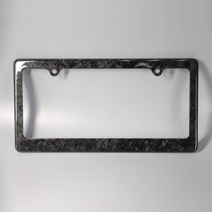 Real Carbon Fiber License Plate Frame