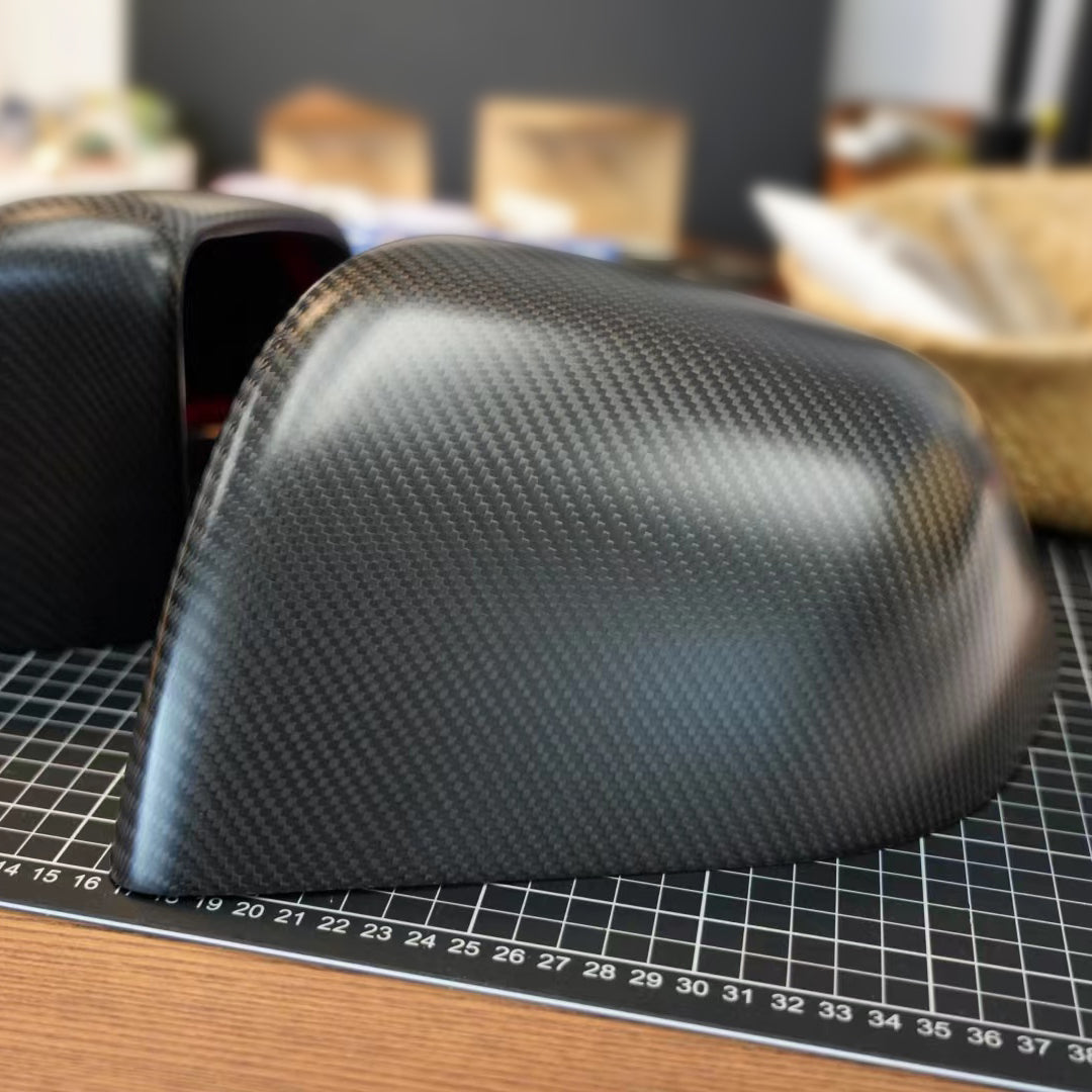 Real Carbon Fiber Rear-View Mirror Covers
