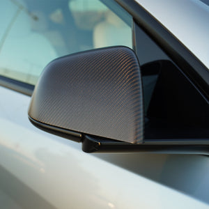 Real Carbon Fiber Rear-View Mirror Covers