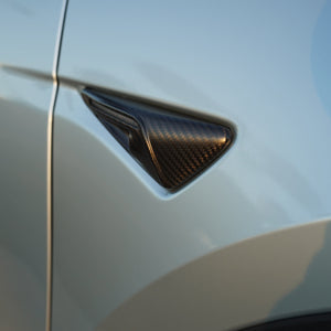 Real Carbon Fiber Side Camera/Signal Covers