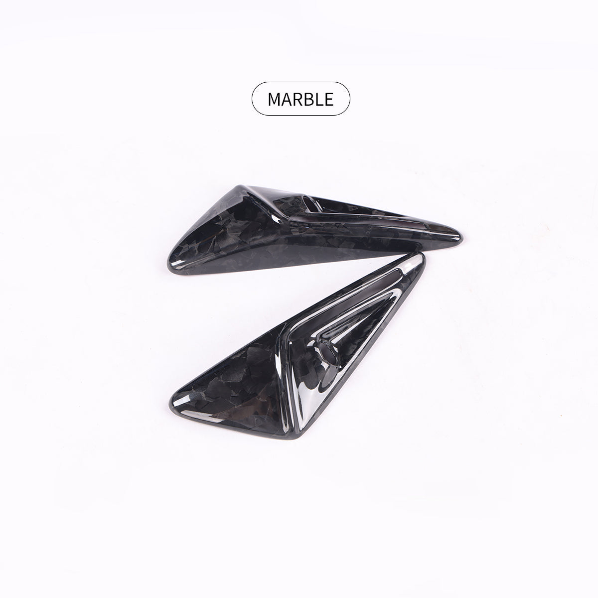 Real Carbon Fiber Side Camera/Signal Covers