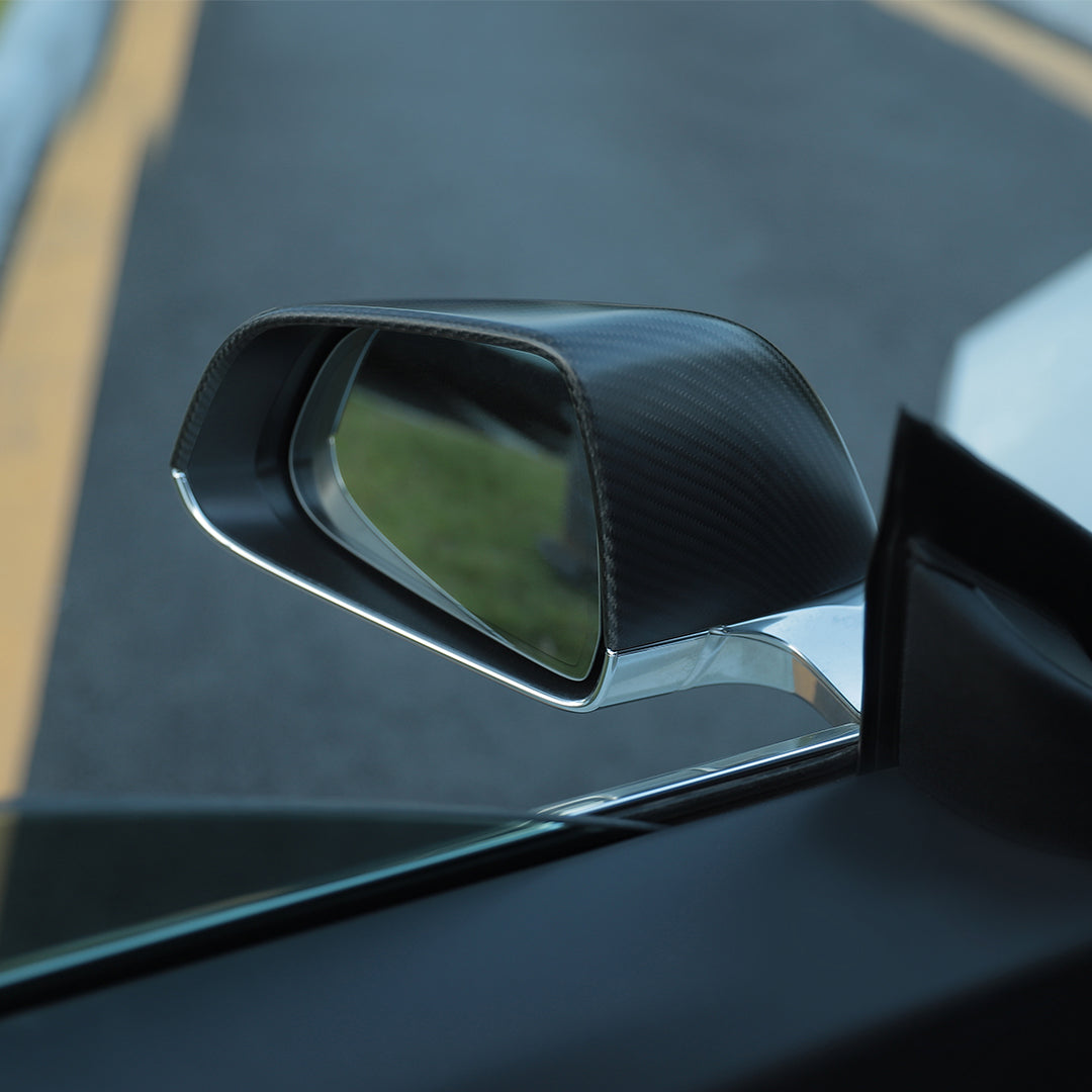 Real Carbon Fiber Rear-View Mirror Covers